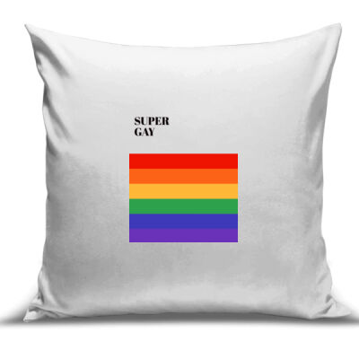 Super Gay Pillow  Thumbnail